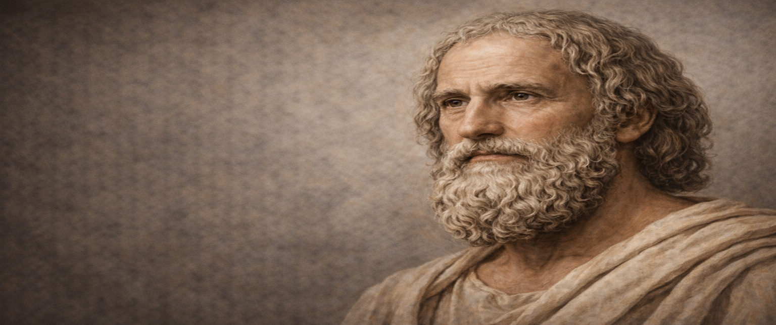 Imagem de referência de Protágoras