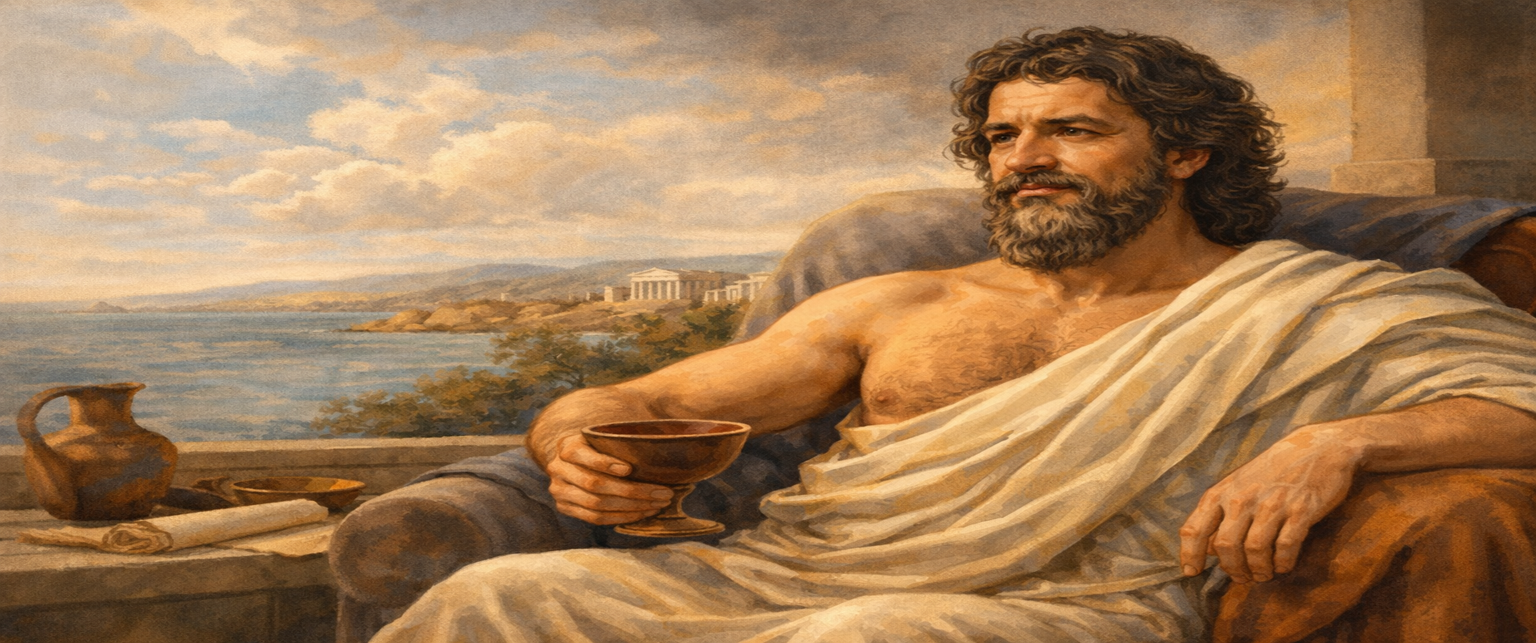 Imagem de referência de Aristipo de Cirene