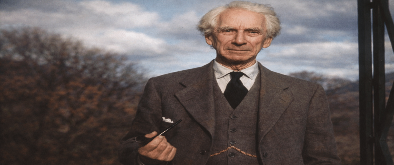 Imagem de referência de Bertrand Russell