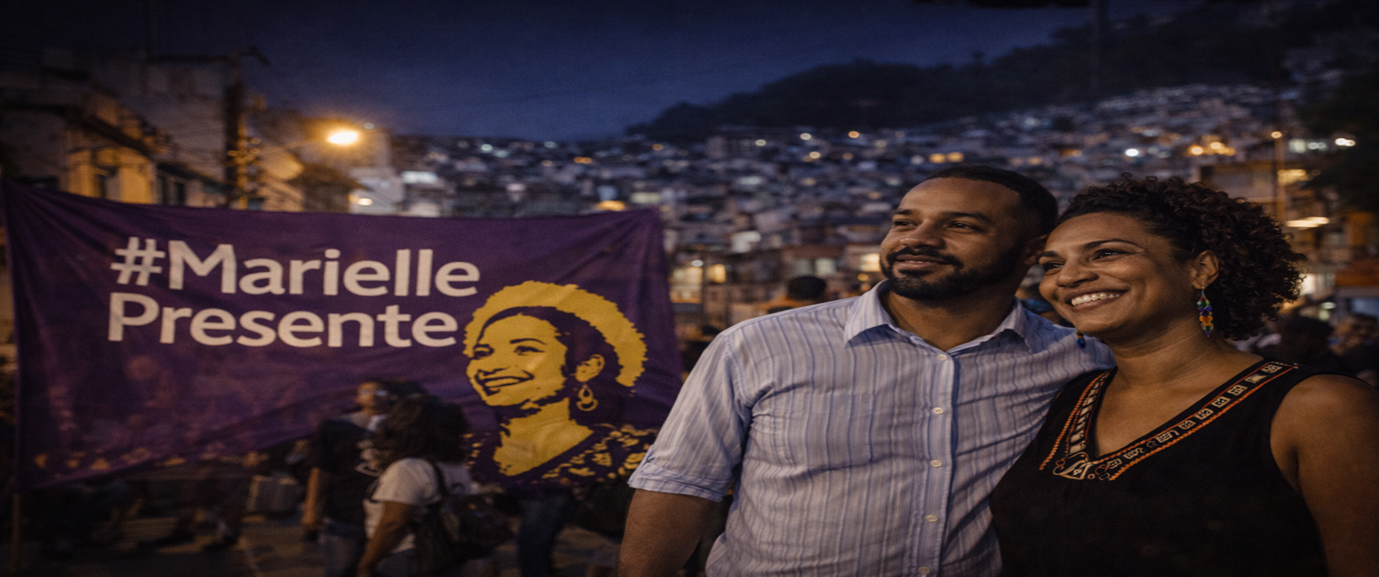 Imagem de referência de Marielle Franco e Anderson Gomes