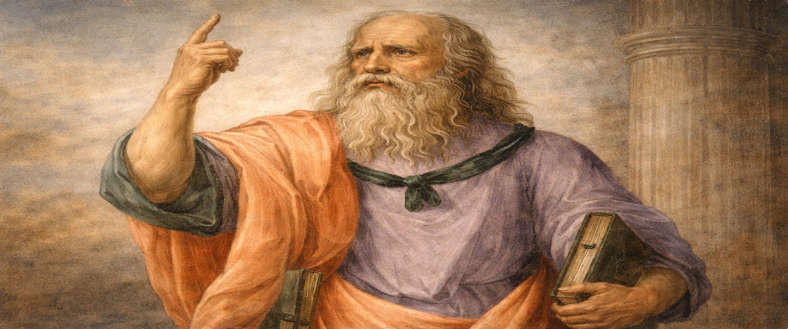 Imagem de referência de Platão